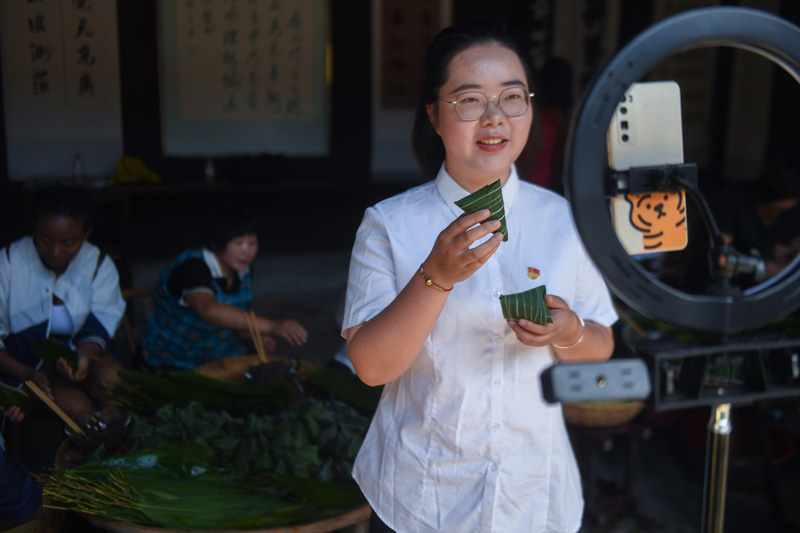 传统“灰汤粽”带动山乡特色产业