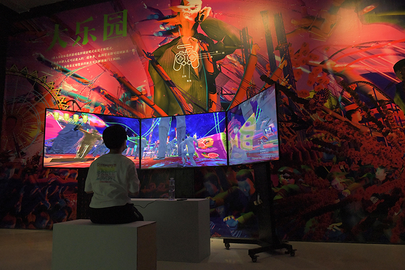 北京：2021亚洲数字艺术展开展