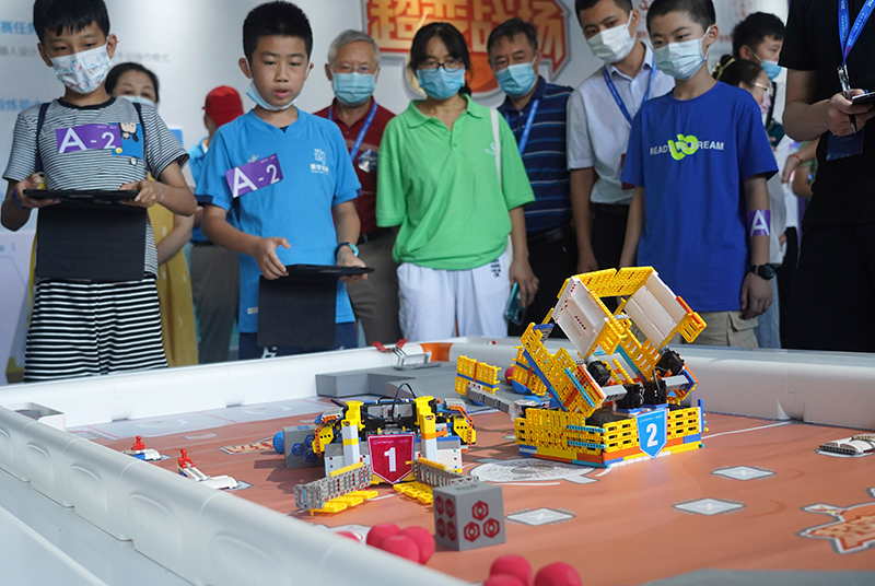 全国青少年人工智能教育成果展示大赛在江西举行