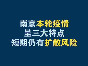 短视频题图：南京本轮疫情呈三大特点，短期仍有扩散风险.jpg