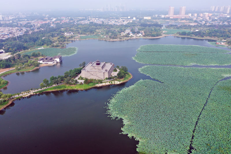 河北河间：建设城市游园 促进生态发展