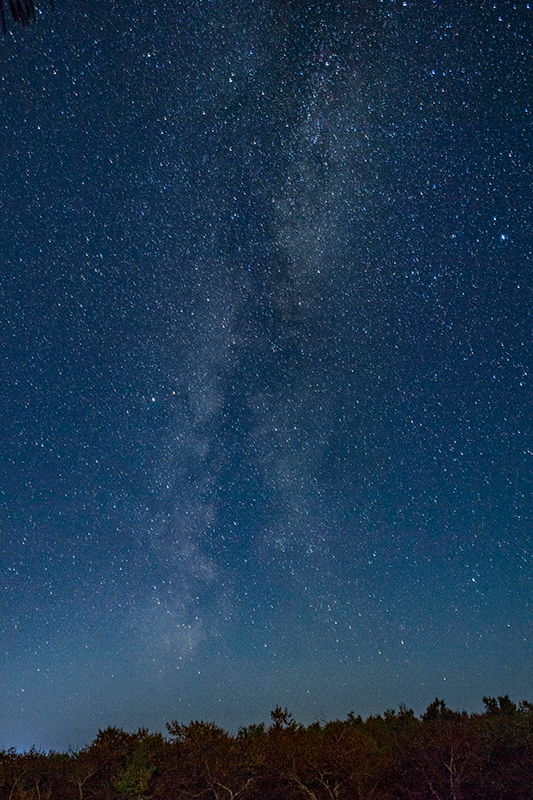 五大连池风景区星空如画