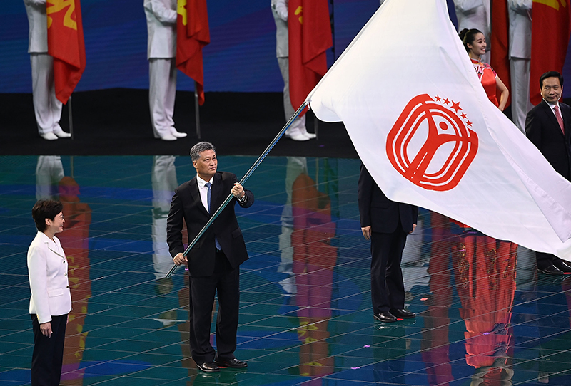 第十四届全运会闭幕式在西安举行10