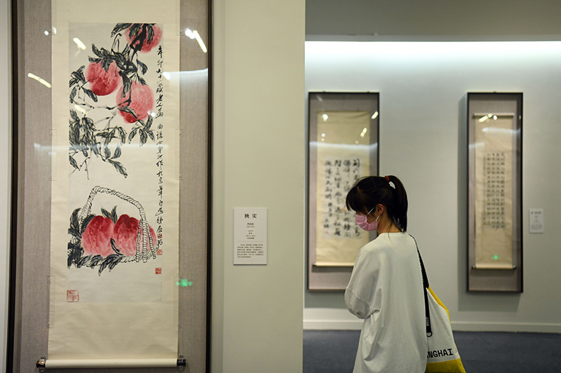 “承先启新——中央文史研究馆建馆70周年书画展”在国博开幕