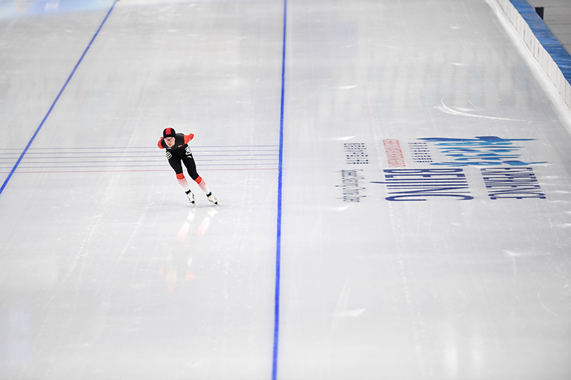 速度滑冰——“相约北京”中国公开赛开赛13