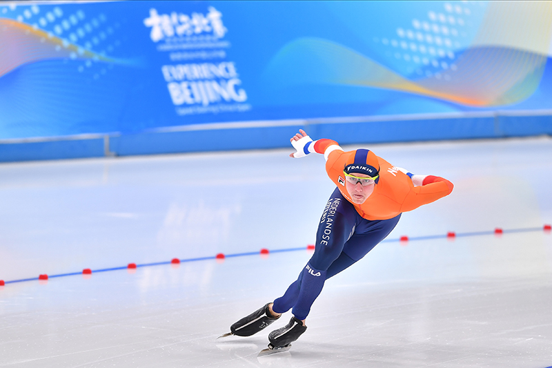 速度滑冰——“相约北京”中国公开赛开赛8
