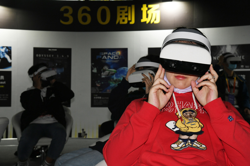 青岛：影博会触摸虚拟 视觉化体验未来