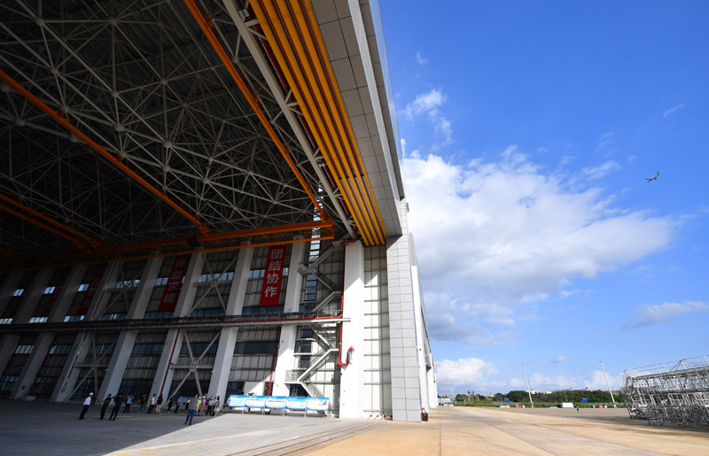 海口美兰空港一站式飞机维修基地项目即将交付