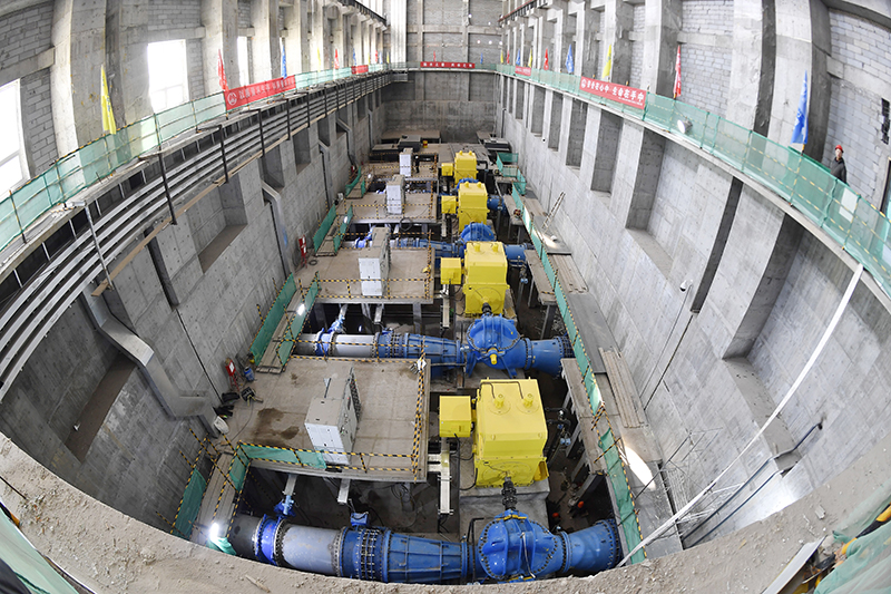 银川都市圈中线供水工程成功试运行