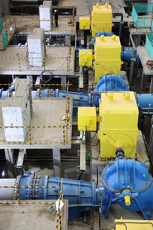 银川都市圈中线供水工程成功试运行