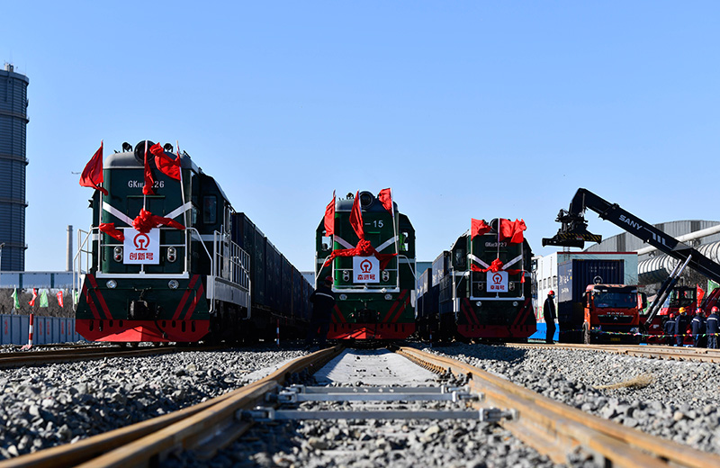 天津：钢企货物运输“公转铁” 减少碳排放