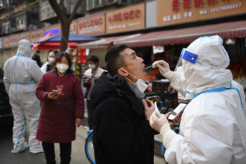 西安启动重点区域核酸筛查