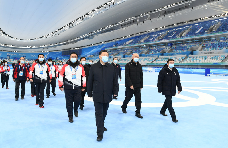 习近平在北京考察2022年冬奥会、冬残奥会筹办备