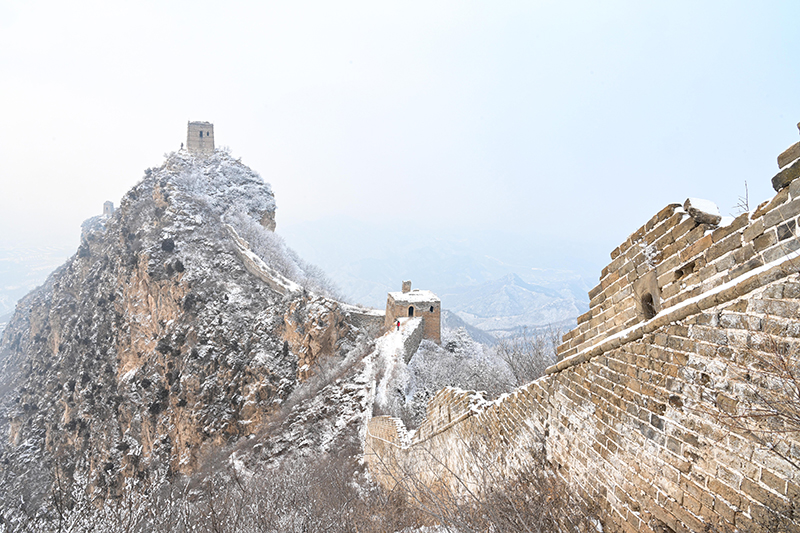雪后长城