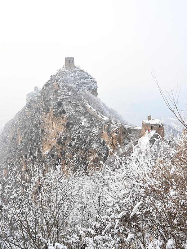 雪后长城