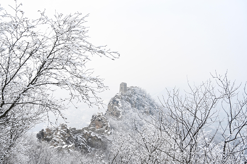 雪后长城