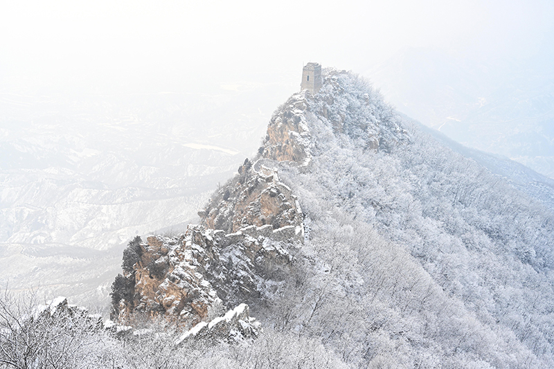 雪后长城