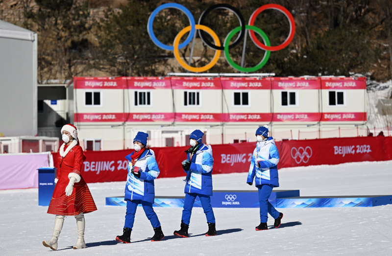 国家高山滑雪中心举行全要素演练