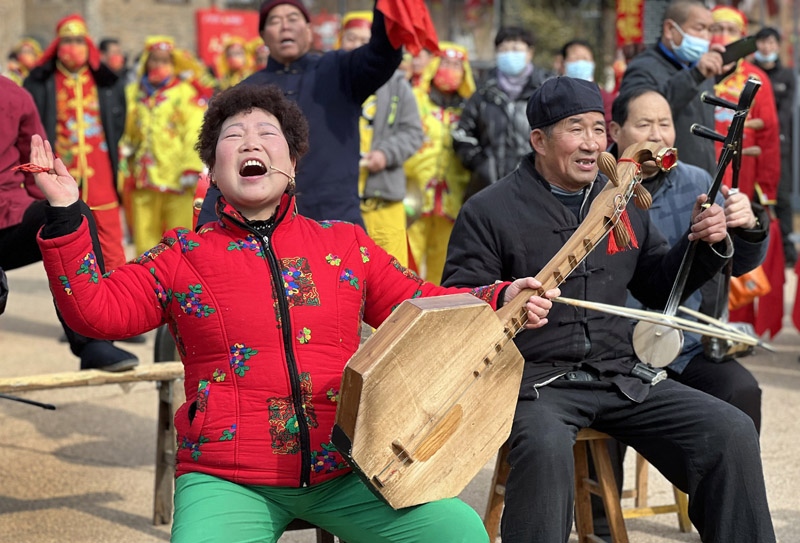 欢天喜地过大年