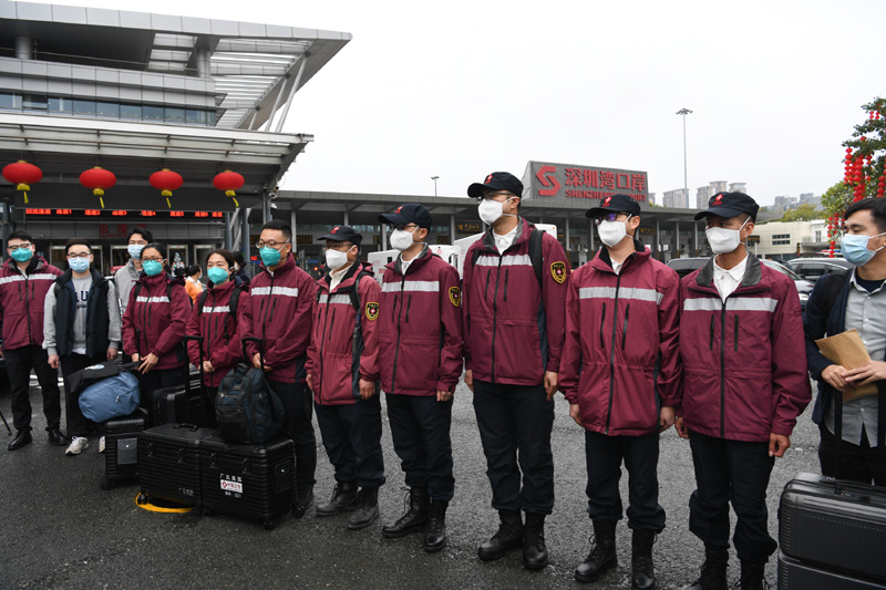 内地支援香港抗疫流行病学专家组赴港支援