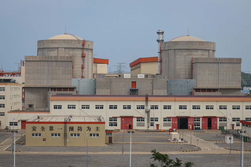 全面投产后的辽宁红沿河核电站