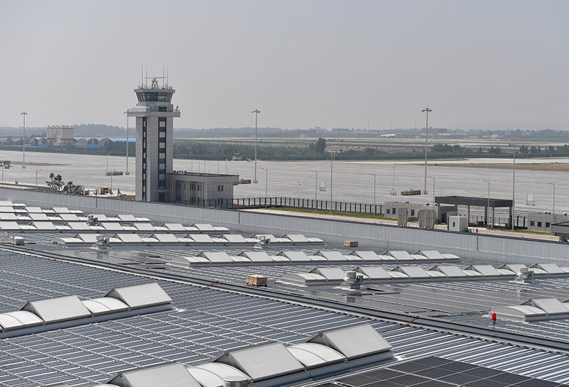郑州新郑国际机场三期扩建工程北货运区及飞行区配套工程竣工