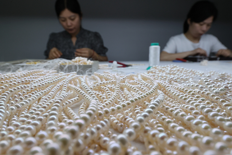 浙江湖州：珍珠串起“美丽经济”