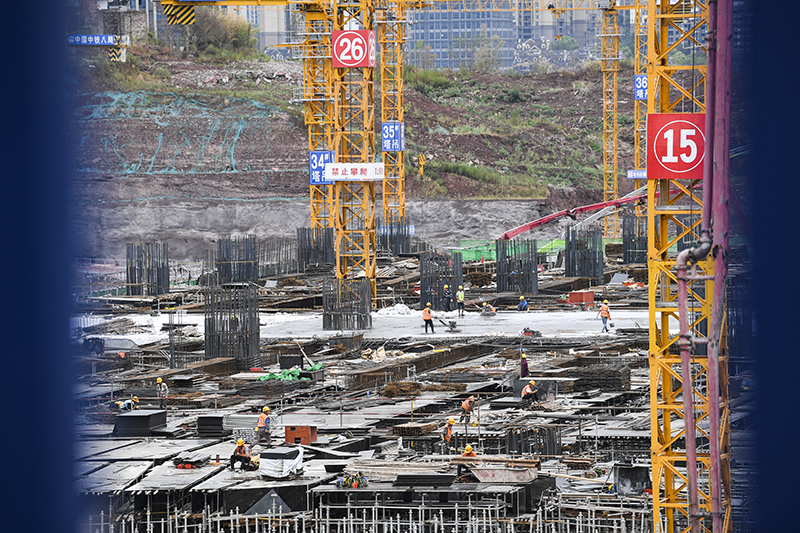 重庆东站枢纽新城建设加速推进