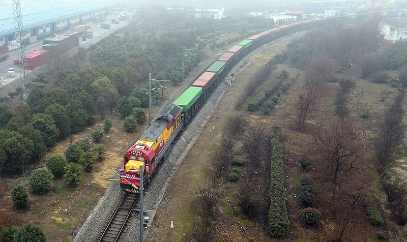 安徽：海铁联运班列助力货品“走出去”