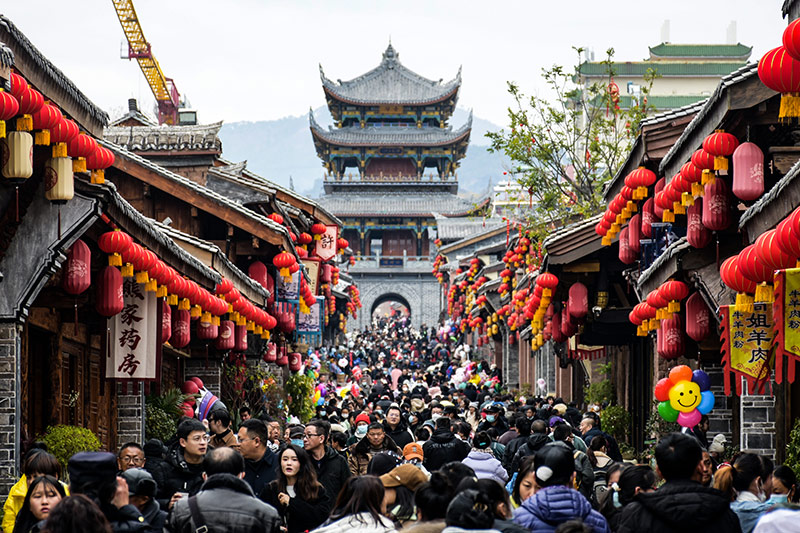 2023年春节假期国内旅游出游3.08亿人次580151