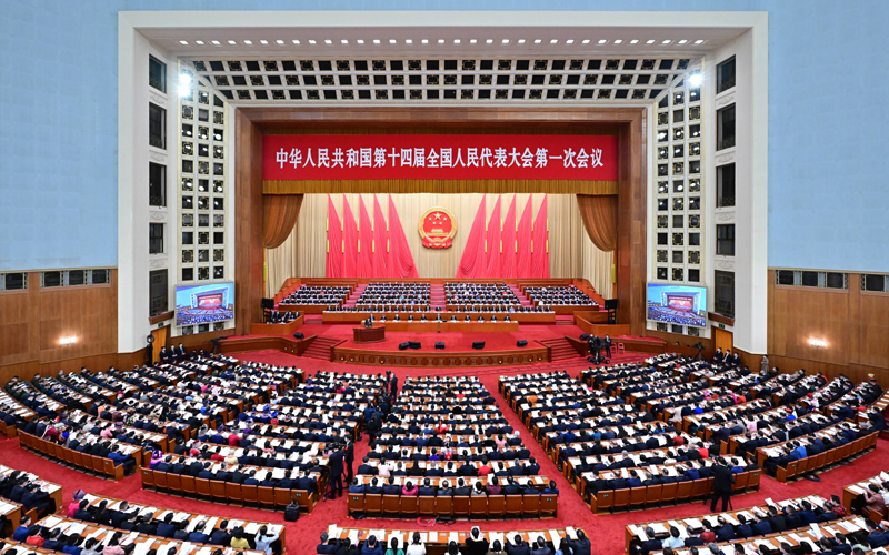 十四届全国人大一次会议在京开幕(图5)