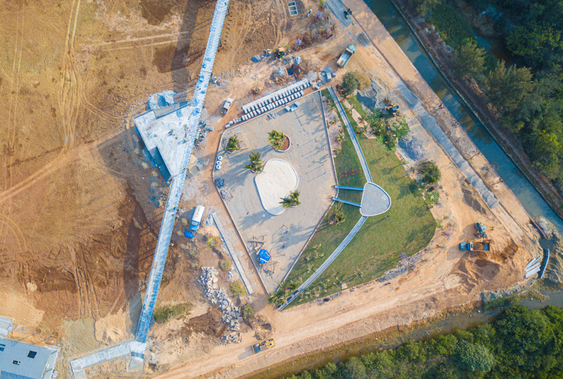 海南儋州：建湿地公园 加快水系连通及水美乡村建设