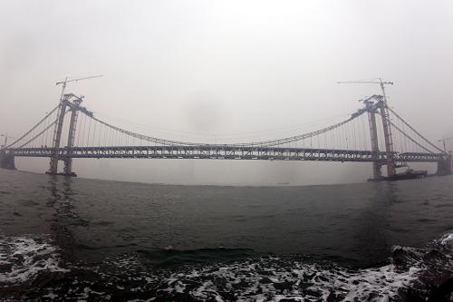 大连星海湾跨海大桥合龙