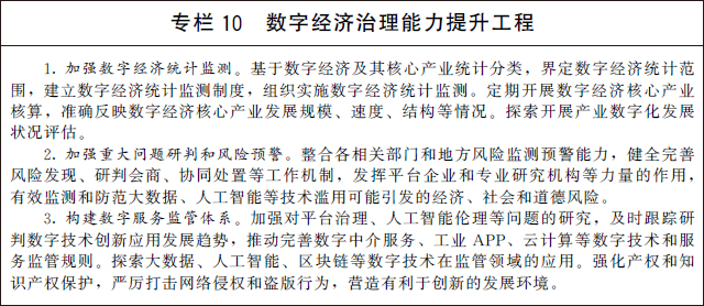 国务院关于印发  “十四五”数字经济发展规划的通知  国发〔2021〕29号