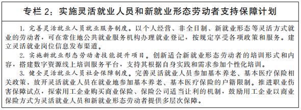国务院关于印发  “十四五”就业促进规划的通知