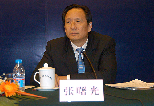 铁道部副总工程师,运输局长张曙光