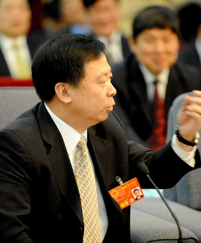 全国人大代表、河南洛阳市市长郭洪昌说,近年来,洛阳市在加快推进城市建设的同时,更加注重历史文化的保护,大力发展文化产业和旅游业,塑造名城特色,取得了显著成效。 新华社记者 朱祥 摄