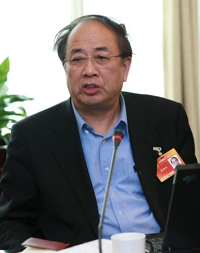 全国政协委员赵启正说,上海世博会是展示真实中国的最好机会,是公共外交大舞台,中国人愿为世界和谐贡献自己的力量。新华社记者 庞兴雷 摄