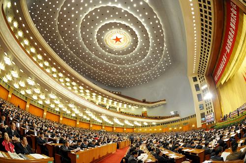 3月9日,全国政协十一届四次会议在北京人民大会堂举行第三次全体会议。新华社记者 王晔 摄
