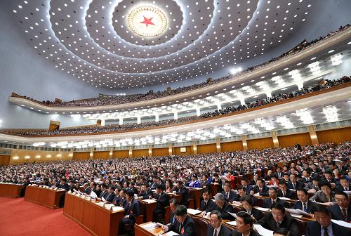 十二届人大二次会开幕_中华人民共和国中央人民政府门户网站