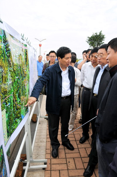 陈雷考察滇池治理及牛栏江滇池补水工程前期工作