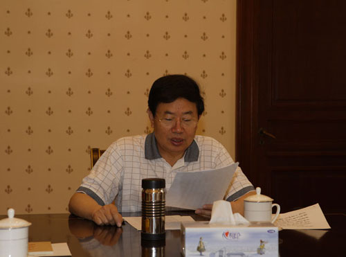 调入公务员进行了培训,崔占福主任出席开班式并讲话,张占弄副主任与