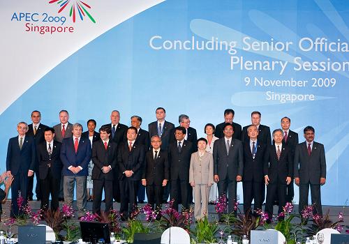 亚太经合组织高官会议在新加坡闭幕