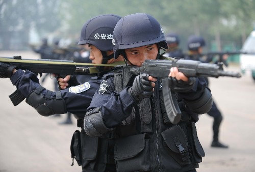 精兵苦练为奥运保驾护航