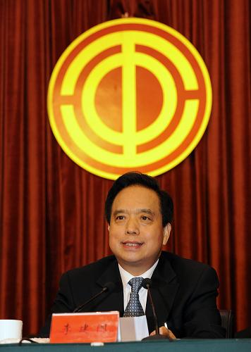 李建国当选中华全国总工会主席