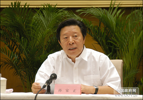 文化部部长孙家正主持会议