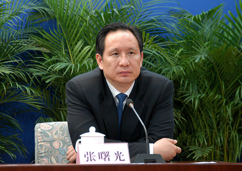 铁道部副总工程师兼运输局局长张曙光
