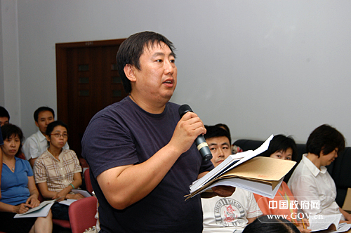 中国食品报记者提问
