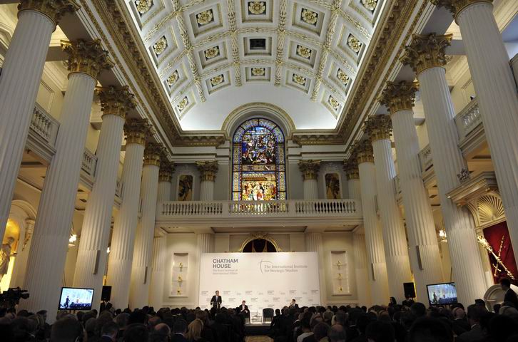 李克强伦敦金融城市长官邸演讲图集