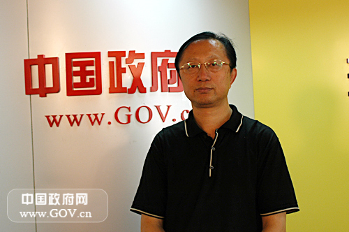 吴晓松在访谈室留影